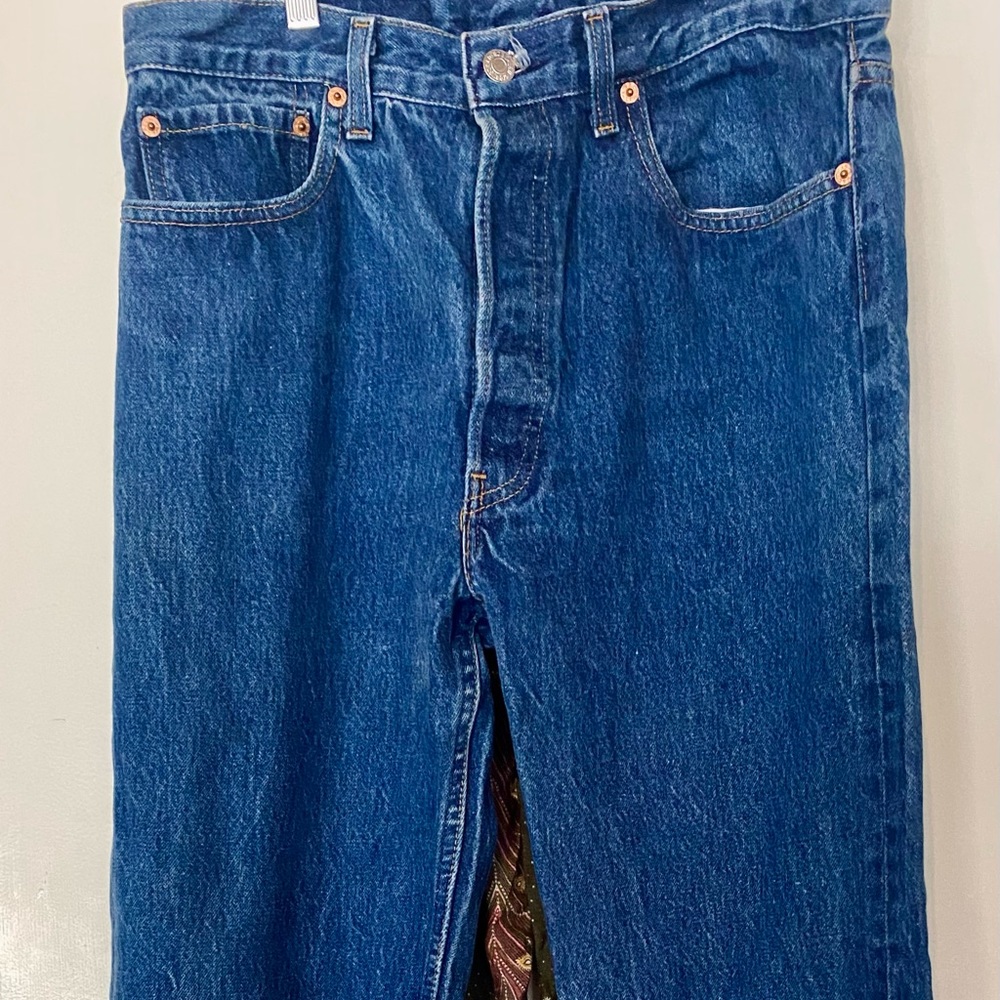 Levi Button up 501 Jeans-  34x36 with a couple small character flaws